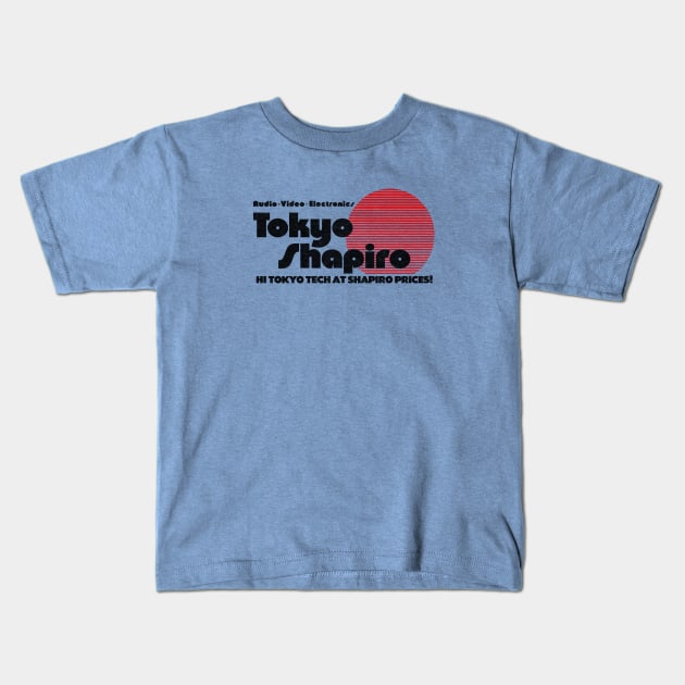 Tokyo Shapiro Kids T-Shirt by Turboglyde